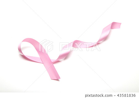 Pink breast cancer ribbon Pink breast cancer ribbon 43581836