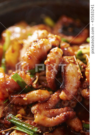 韓國料理Tako Nakchi Pok Num 韓國料理Tako Nakchi Pok Num 43583241