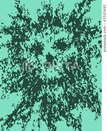 Scary skull abstraction from dots. Vector Scary skull abstraction from dots. Vector 43583495