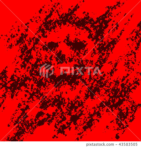 Scary skull from debris and dots. Vector Scary skull from debris and dots. Vector 43583505
