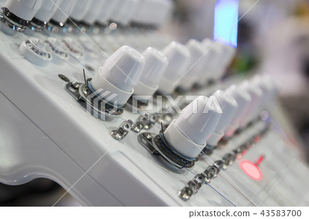 Industrial embroidery machine. Industrial embroidery machine. 43583700