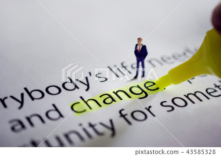 Change for New Challenge in Life, Business Concept 43585328