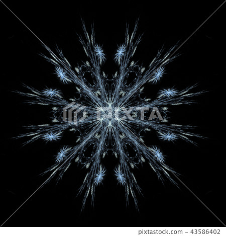 Snowflakes for the new year. Snowflakes for the new year. 43586402
