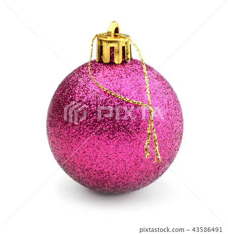 Christmas bauble isolated Christmas bauble isolated 43586491