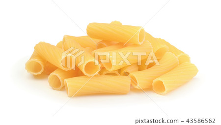 Pile of pasta isolated on white background Pile of pasta isolated on white background 43586562