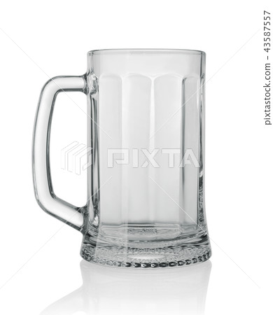 Beer mug isolated on white 43587557