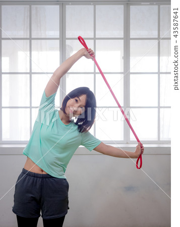 Elastic band training 43587641