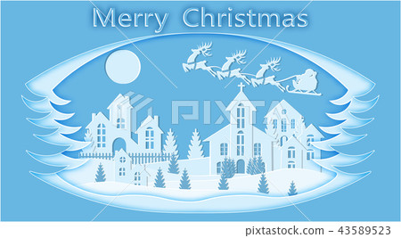 New Year. Christmas. Stylized framework. New Year. Christmas. Stylized framework. 43589523