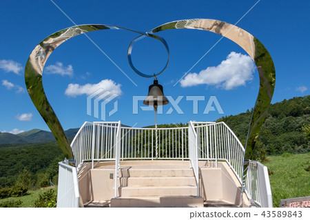 Bell of my wife on Tsumagoi ranch Bell of my wife on Tsumagoi ranch 43589843