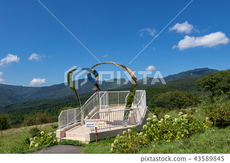 Bell of my wife on Tsumagoi ranch Bell of my wife on Tsumagoi ranch 43589845