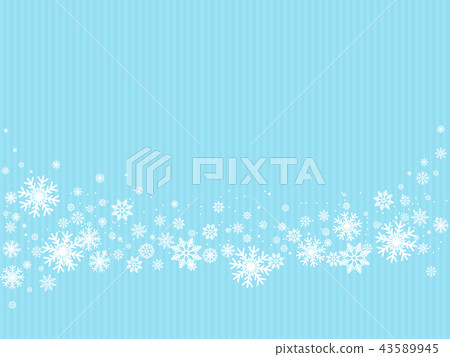 Crystal of snow	 43589945