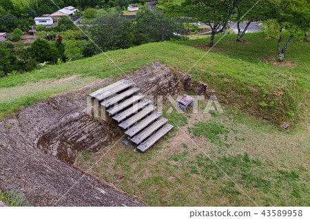 [National Historic Site, Sequel to the 100 Great Castles] Akagi Castle (Akagi Castle Ruins) Tiger Exit 43589958