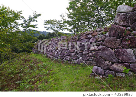 [國家歷史遺址，100座大城堡的續集]赤城城（赤城城遺址）主島石垣（Yokoya Kake） 43589983
