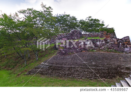 [National Historic Site-Sequel to 100 Great Castles] A panoramic view of Akagi Castle (Akagi Castle ruins) near the main castle 43589987