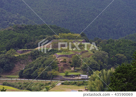 [國家歷史遺址，100大城堡的續集]赤城城（赤城城遺址）遙遠的景色 43590069