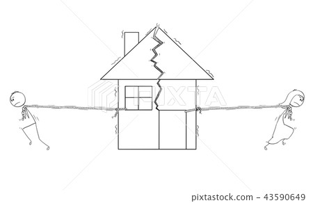 Destroyed house icon outline style Destroyed house icon outline  destroyed house icon for web design isolated on white  CanStock