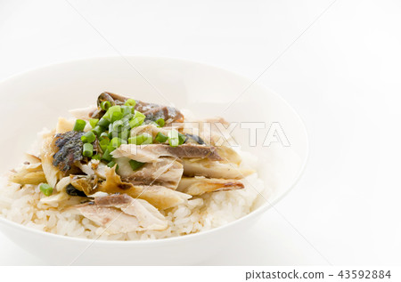Salted crab meat crumbs bowls 43592884