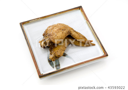 Grill of chicken wings 43593022