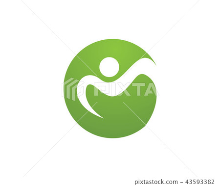 Dental care logo and symbols Dental care logo and symbols 43593382