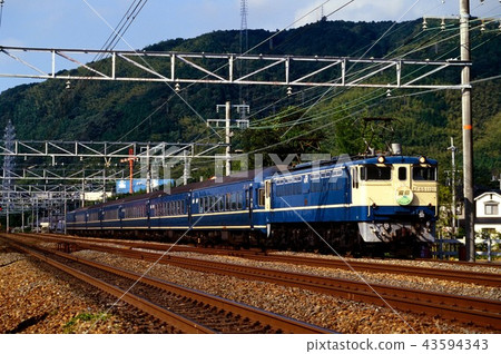 1994 EF651121 Blue Train 20 Kirishima running on the Tokaido Line 43594343