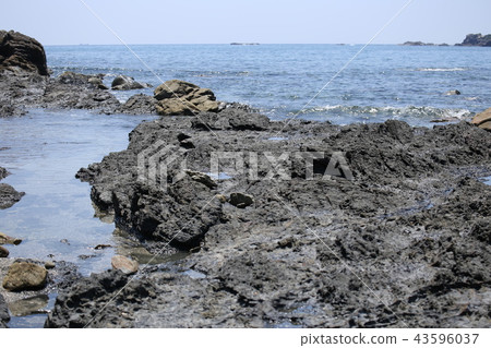和歌山海岩石的地方 43596037