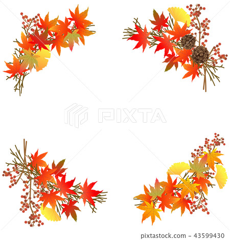 Autumn image frame 02 43599430