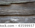 wood isolated background. 43599937
