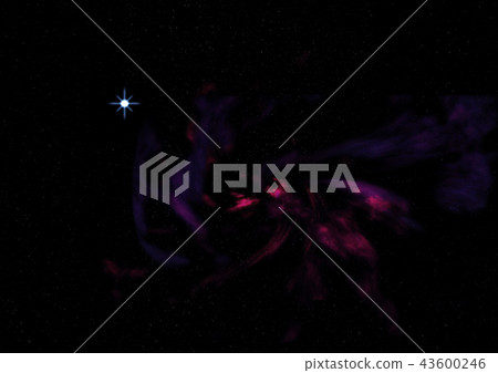 Small part of an infinite star field. 3D rendering Small part of an infinite star field. 3D rendering 43600246