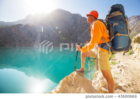 Hike in Fann mountains Hike in Fann mountains 43600669