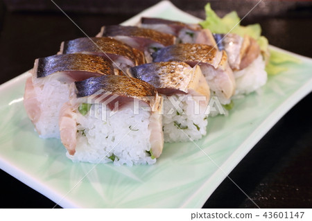 Grilled mackerel sushi Grilled mackerel sushi 43601147