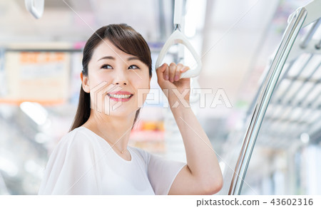 Business woman (train) photography cooperation "Keio Electric Railway Co., Ltd." 43602316