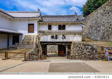 Nuno Gate Himeji Castle Nino Marujo Yamazato turning ring Nuno Gate Himeji Castle Nino Marujo Yamazato turning ring 43603611