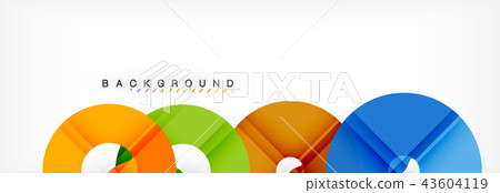 Modern geometrical abstract background 43604119