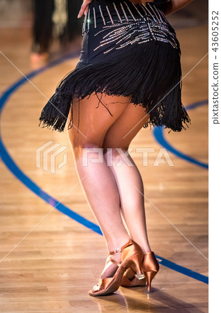 legs of woman dancing latin dance legs of woman dancing latin dance 43605252