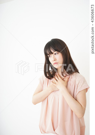 Hangover and unwell young woman Hangover and unwell young woman 43606673