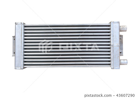 oil cooler front-end loader isolated oil cooler front-end loader isolated 43607290