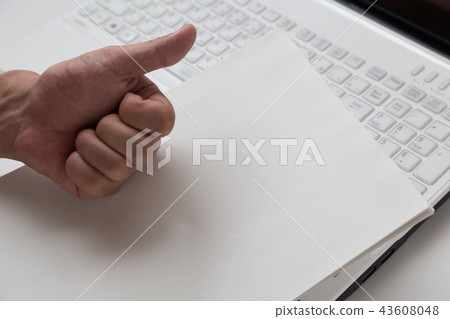 個人電腦和文件(手續)(複製空間) 個人電腦和文件(手續)(複製空間) 43608048
