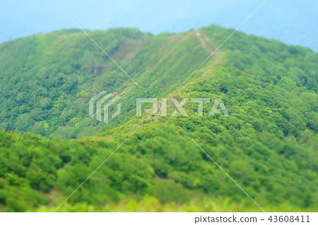 The ridge line of Heibetsuyama 43608411
