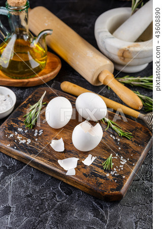 Ingredients for pie, bread or pasta 43608890
