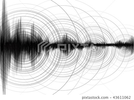 level of Earthquake Wave 43611062