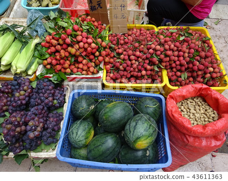 Public market in Guangdong Province 43611363