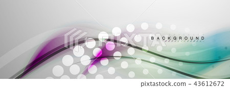 Smooth blur wave background Smooth blur wave background 43612672