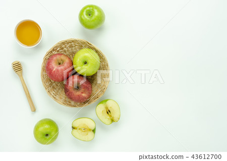 Table top view Jewish holiday the Rosh Hashana. 43612700