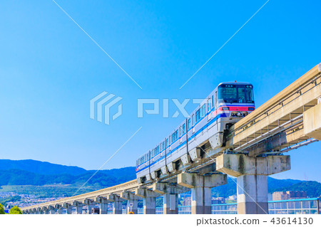 豐川附近的大阪單軌鐵路 43614130