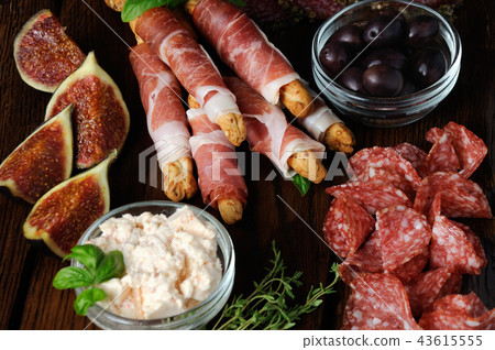 Meat dish Antipasto 43615555