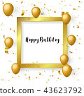happy birthday  background 43623792