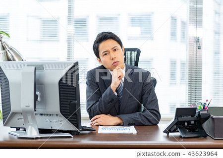 Businessman, manager, trouble Businessman, manager, trouble 43623964