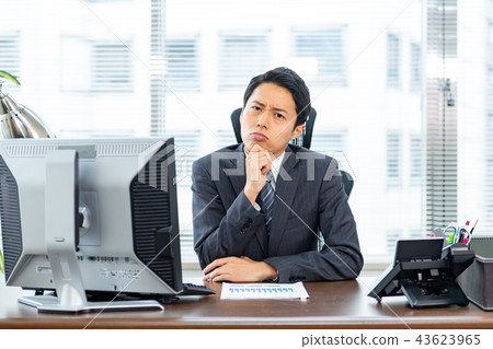 Businessman, manager, trouble Businessman, manager, trouble 43623965