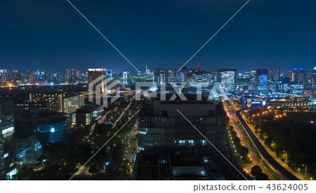 Tokyo Night View / Wide Tokyo Tower Odaiba Tokyo Night View / Wide Tokyo Tower Odaiba 43624005