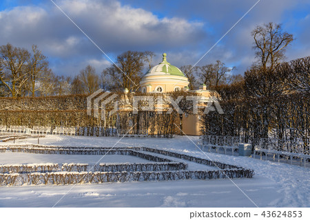 Catherine park and Lower Bathhouse in winter 43624853
